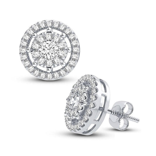 14K 1.00CT DIAMOND EARRING - Johnny Dang & Co