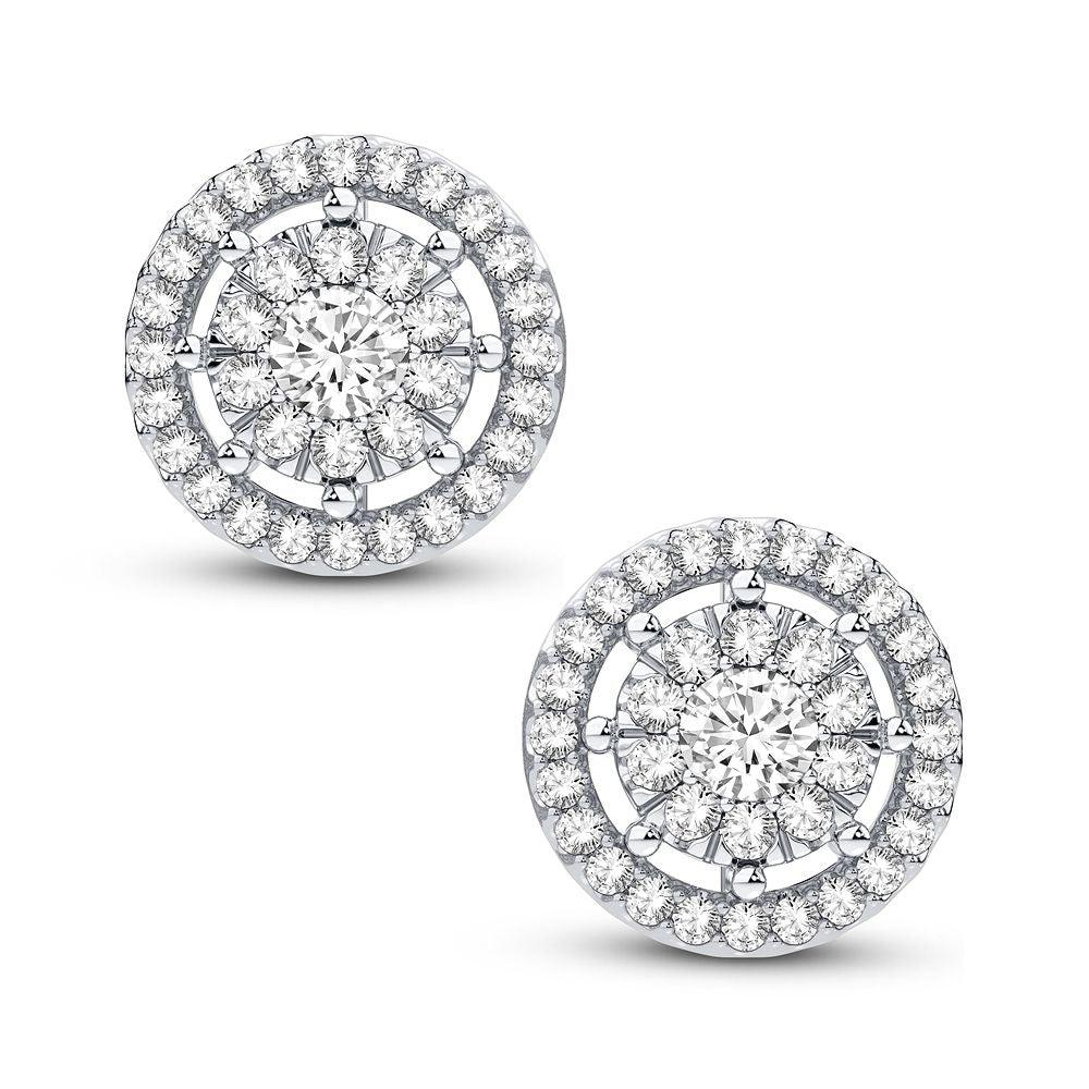 14K 1.00CT DIAMOND EARRING - Johnny Dang & Co