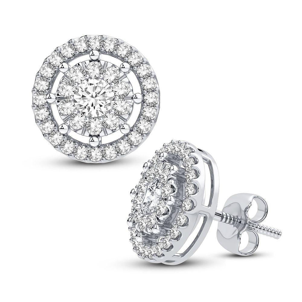 14K 2.00CT DIAMOND EARRING - Johnny Dang & Co