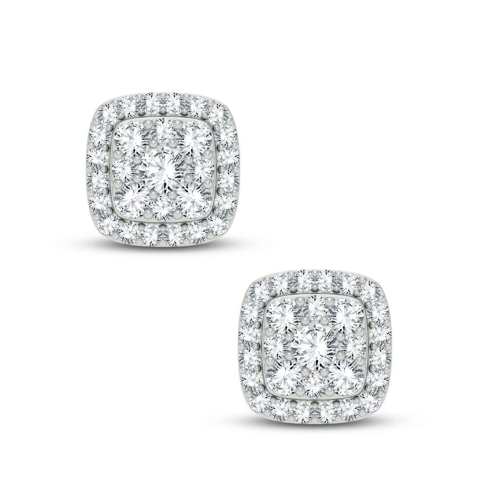 14K 1.00CT DIAMOND EARRING - Johnny Dang & Co