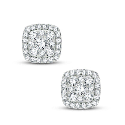 14K 1.00CT DIAMOND EARRING - Johnny Dang & Co