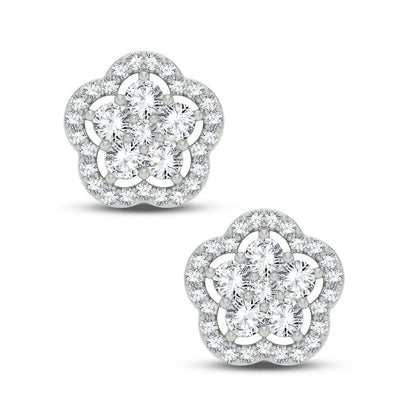 14K 2.00CT DIAMOND EARRING - Johnny Dang & Co