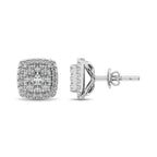 Diamond Stud earrings 1.0 Cttw in 14K Gold - Johnny Dang & Co