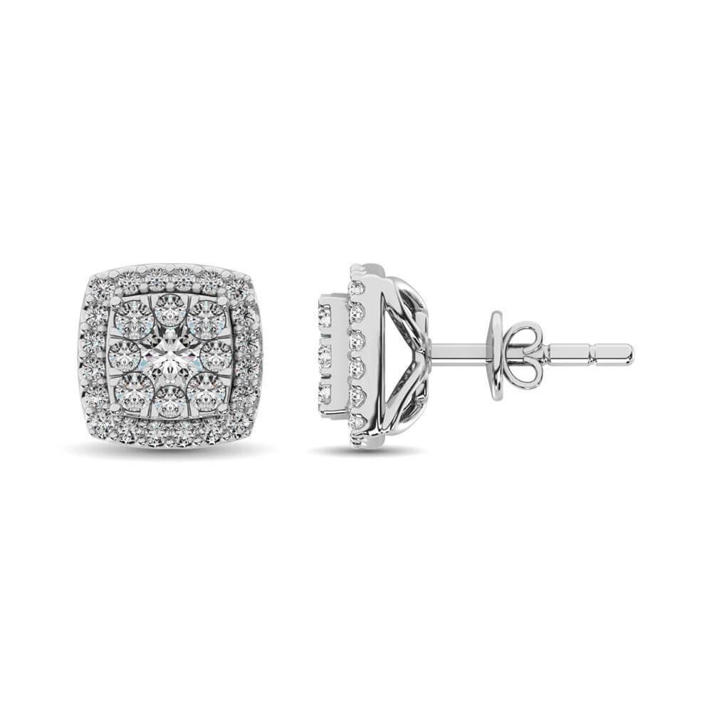 Diamond Stud earrings 1.0 Cttw in 14K Gold - Johnny Dang & Co