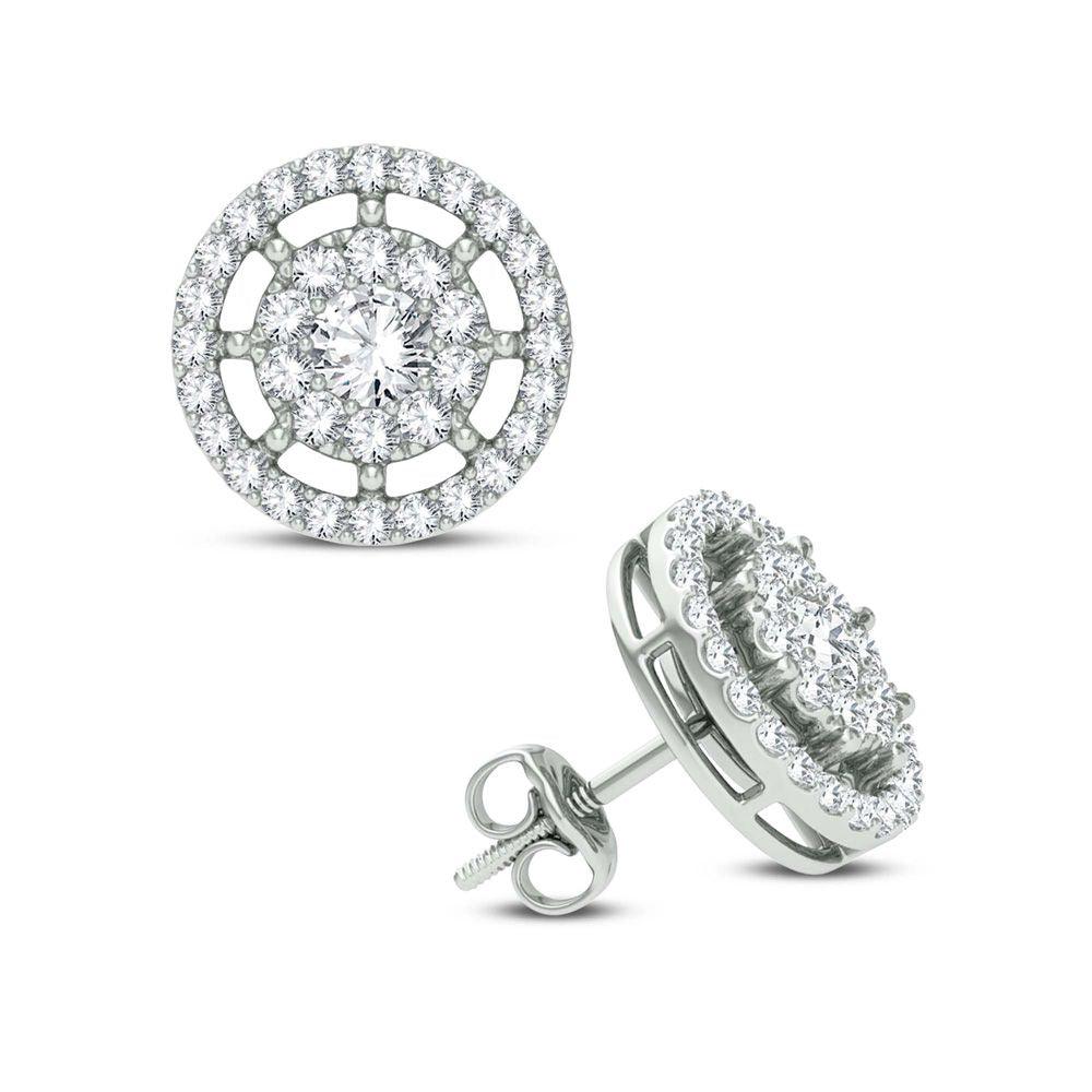 14K 1.50ct Diamond Earring - Johnny Dang & Co