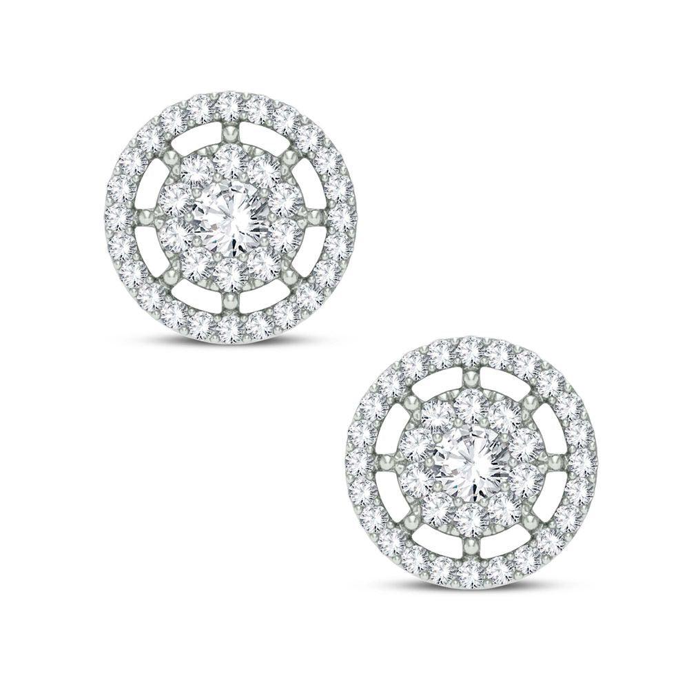 14K 1.50ct Diamond Earring - Johnny Dang & Co