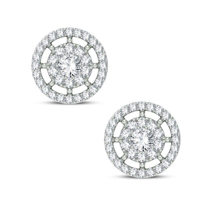 14K 1.50ct Diamond Earring - Johnny Dang & Co