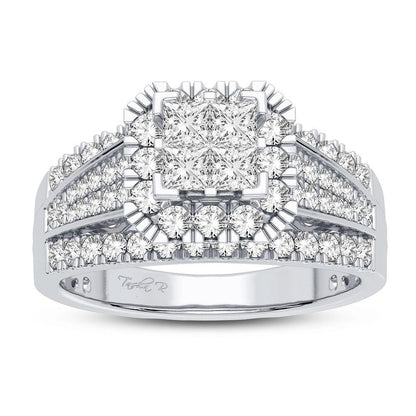 14K 1.00CT DIAMOND RING - Johnny Dang & Co