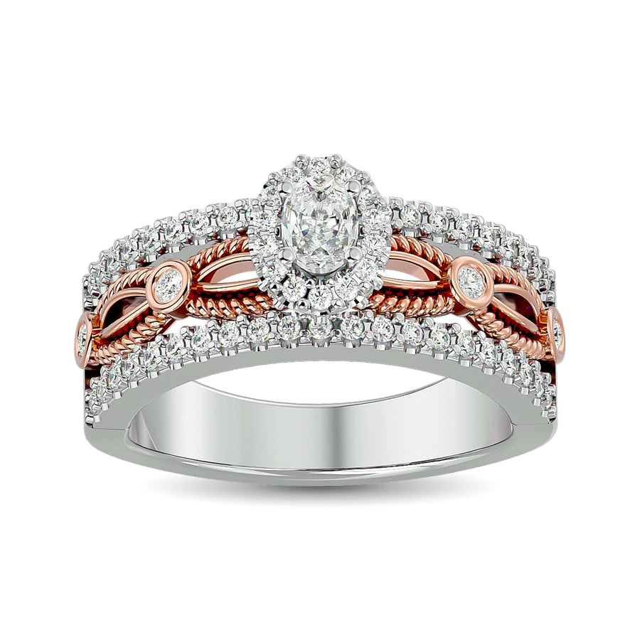 JDTK-62805WP- 14K 1.75 Ct.Tw. Diamond Engagement/Bridal Ring - Johnny Dang & Co