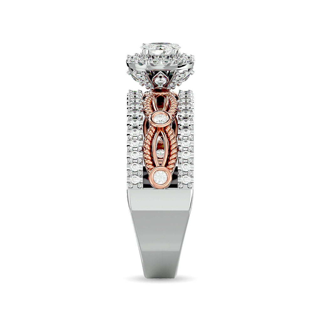 JDTK-62805WP- 14K 1.75 Ct.Tw. Diamond Engagement/Bridal Ring - Johnny Dang & Co