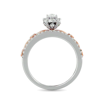 JDTK-62805WP- 14K 1.75 Ct.Tw. Diamond Engagement/Bridal Ring - Johnny Dang & Co