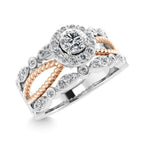 1.00 Ct.Tw. Diamond Engagement Ring - Johnny Dang & Co