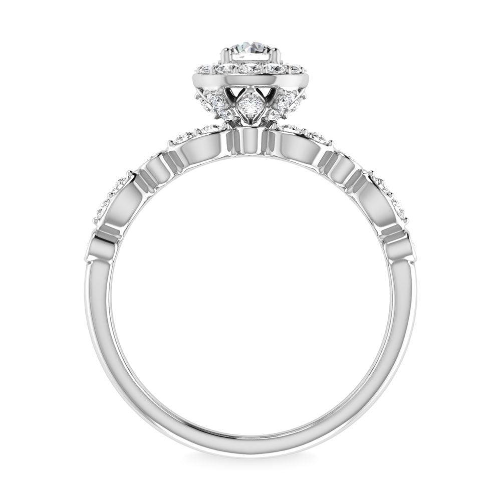 1.00 Ct.Tw. Diamond Engagement Ring - Johnny Dang & Co