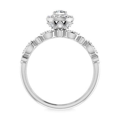 1.00 Ct.Tw. Diamond Engagement Ring - Johnny Dang & Co