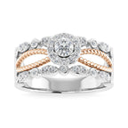 1.00 Ct.Tw. Diamond Engagement Ring - Johnny Dang & Co