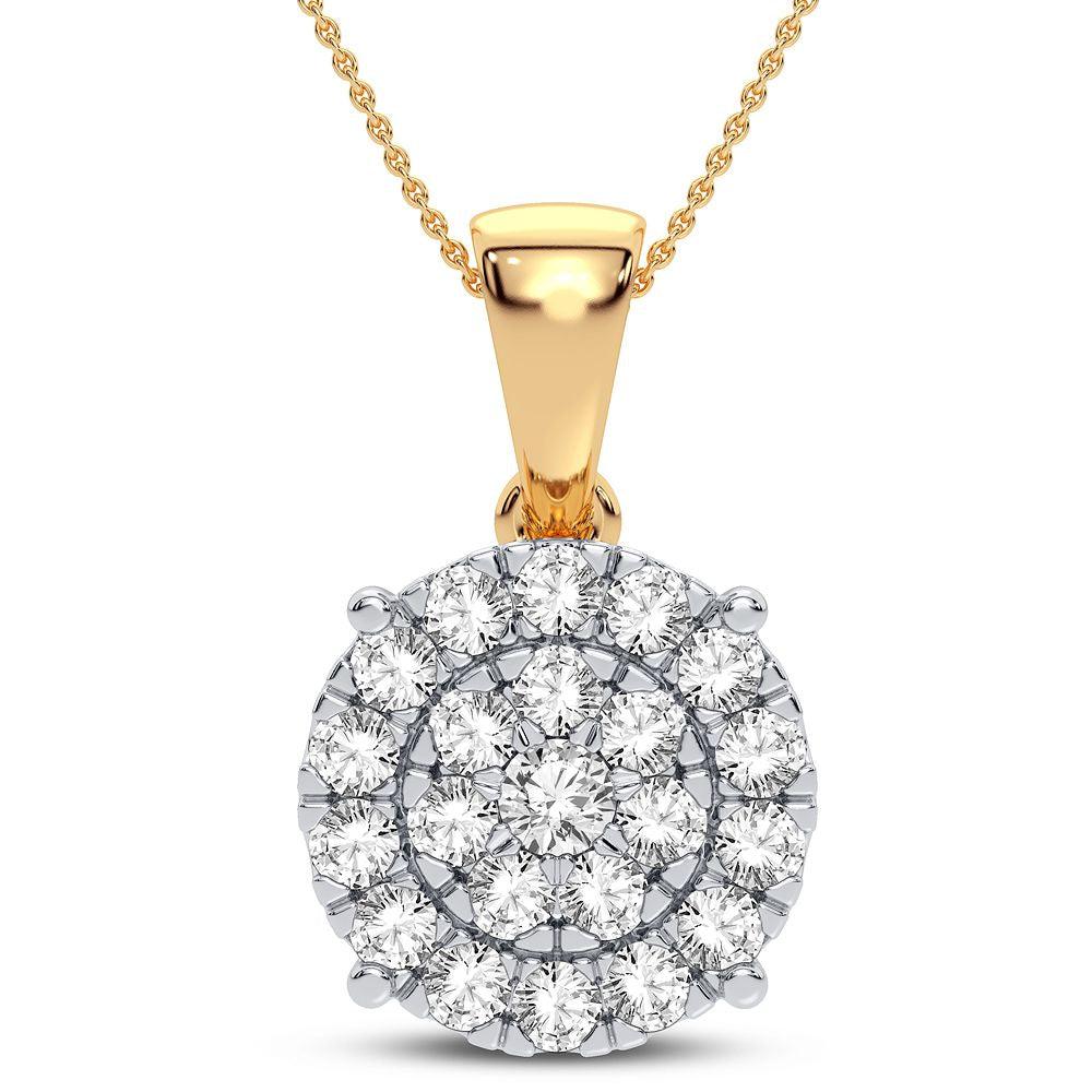 14K 2.00CT DIAMOND PENDANT - Johnny Dang & Co