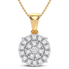 10K 1.00CT DIAMOND PENDANT - Johnny Dang & Co