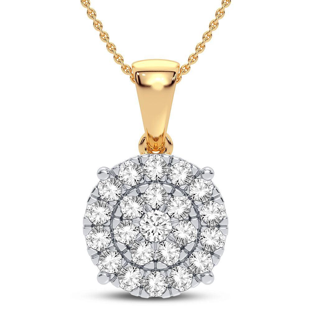 10K 1.00CT DIAMOND PENDANT - Johnny Dang & Co