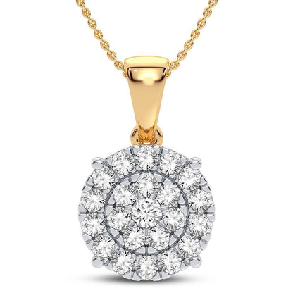 10K 1.00CT DIAMOND PENDANT - Johnny Dang & Co