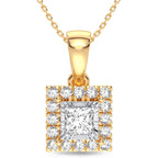 14K 0.25CT Diamond Pendant - Johnny Dang & Co