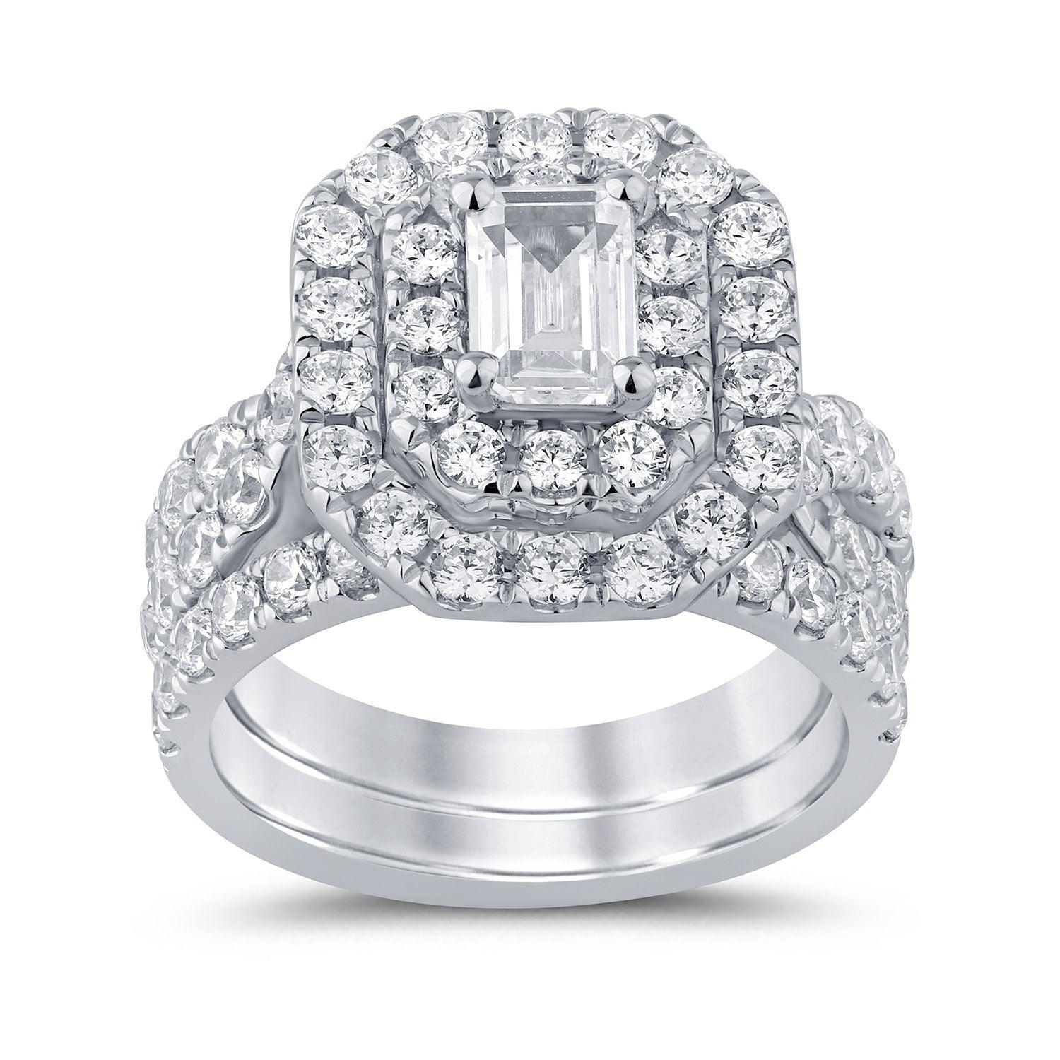 14K 3.00ct Bridal Ring - Johnny Dang & Co