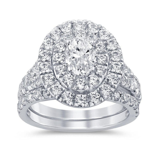 14K 3.00ct Bridal Ring - Johnny Dang & Co