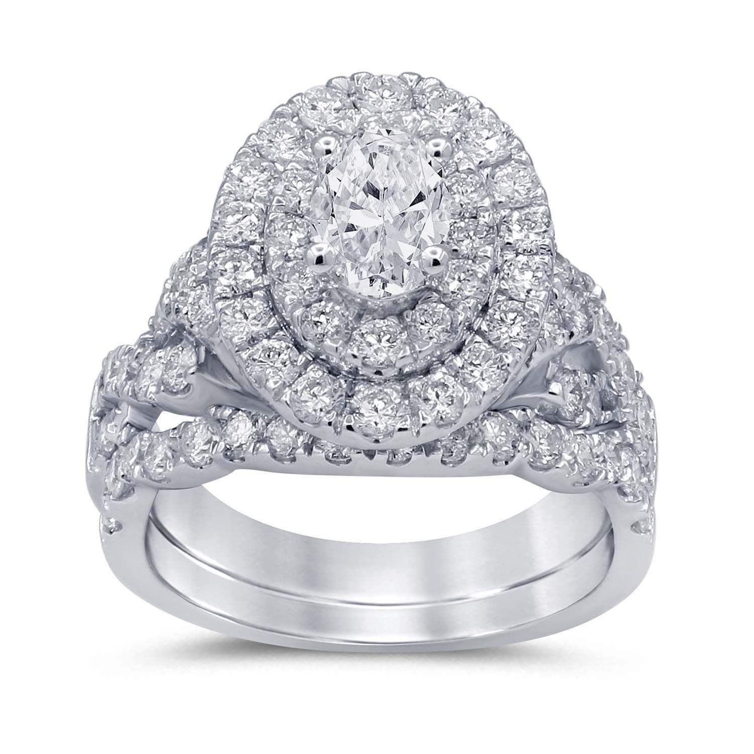 14K 3.00ct Bridal Ring - Johnny Dang & Co