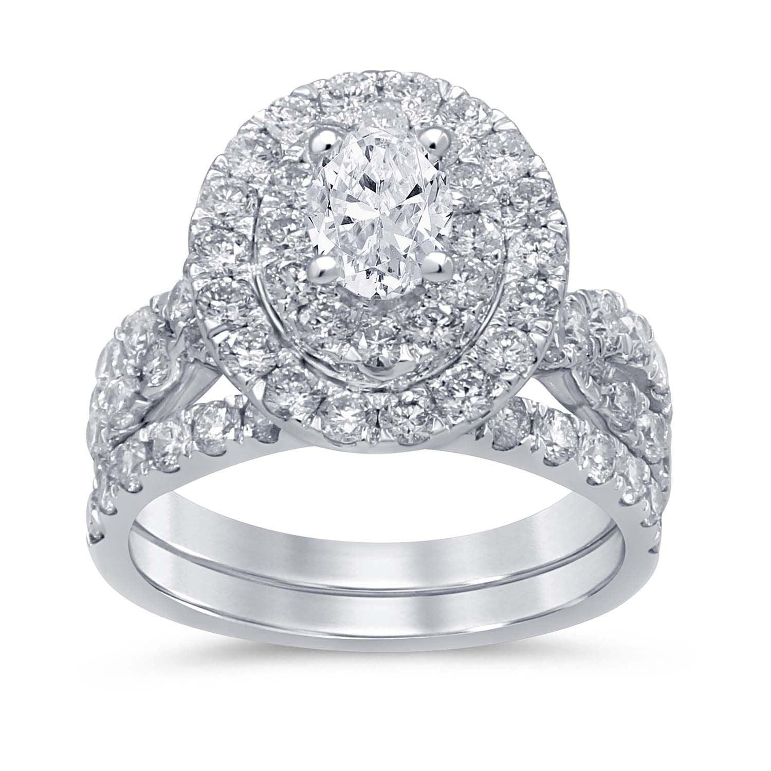 14K 3.00ct Bridal Ring - Johnny Dang & Co