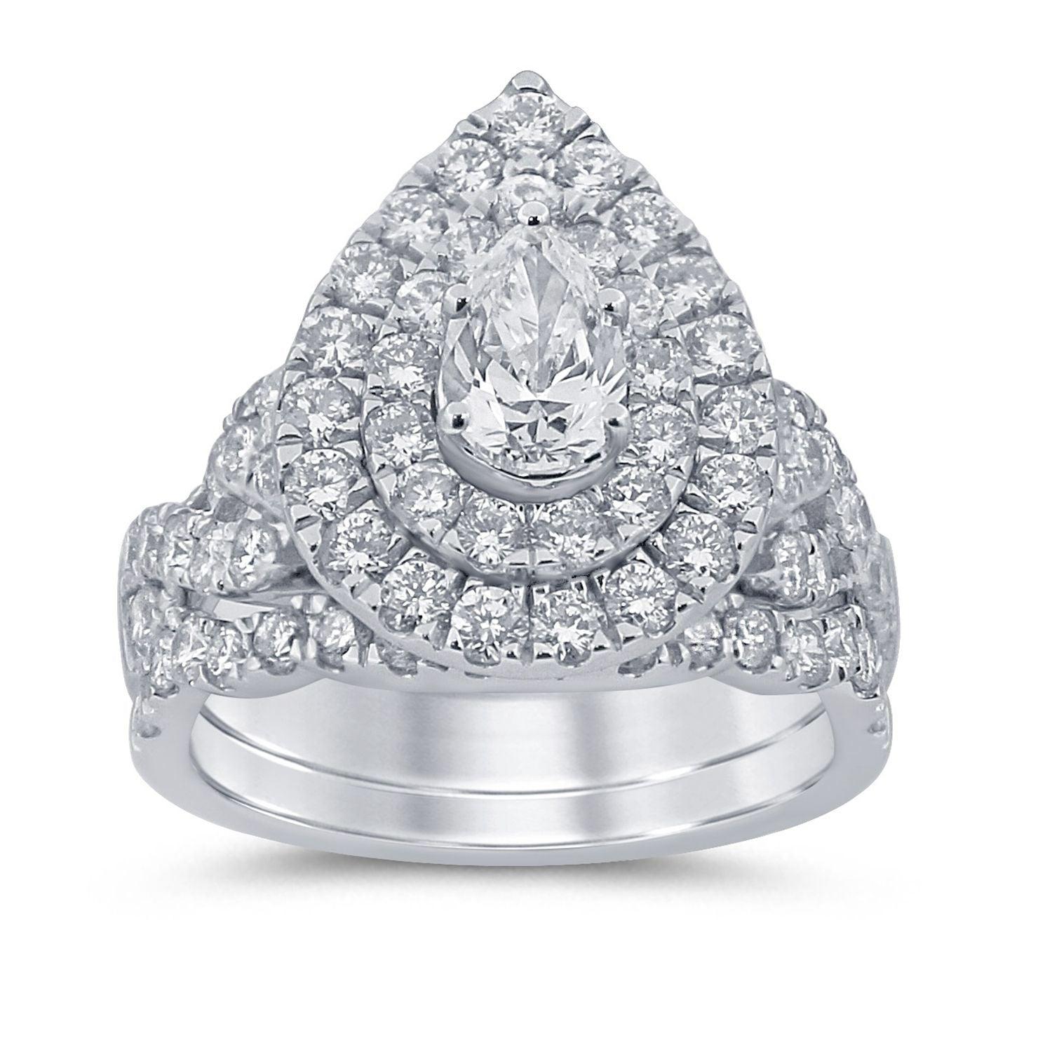 14K 3.00ct Bridal Ring - Johnny Dang & Co