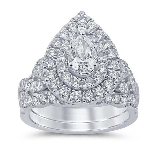 14K 3.00ct Bridal Ring - Johnny Dang & Co