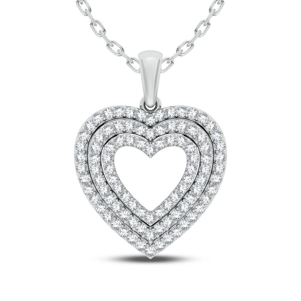 10K 0.50CT DIAMOND PENDANT - Johnny Dang & Co