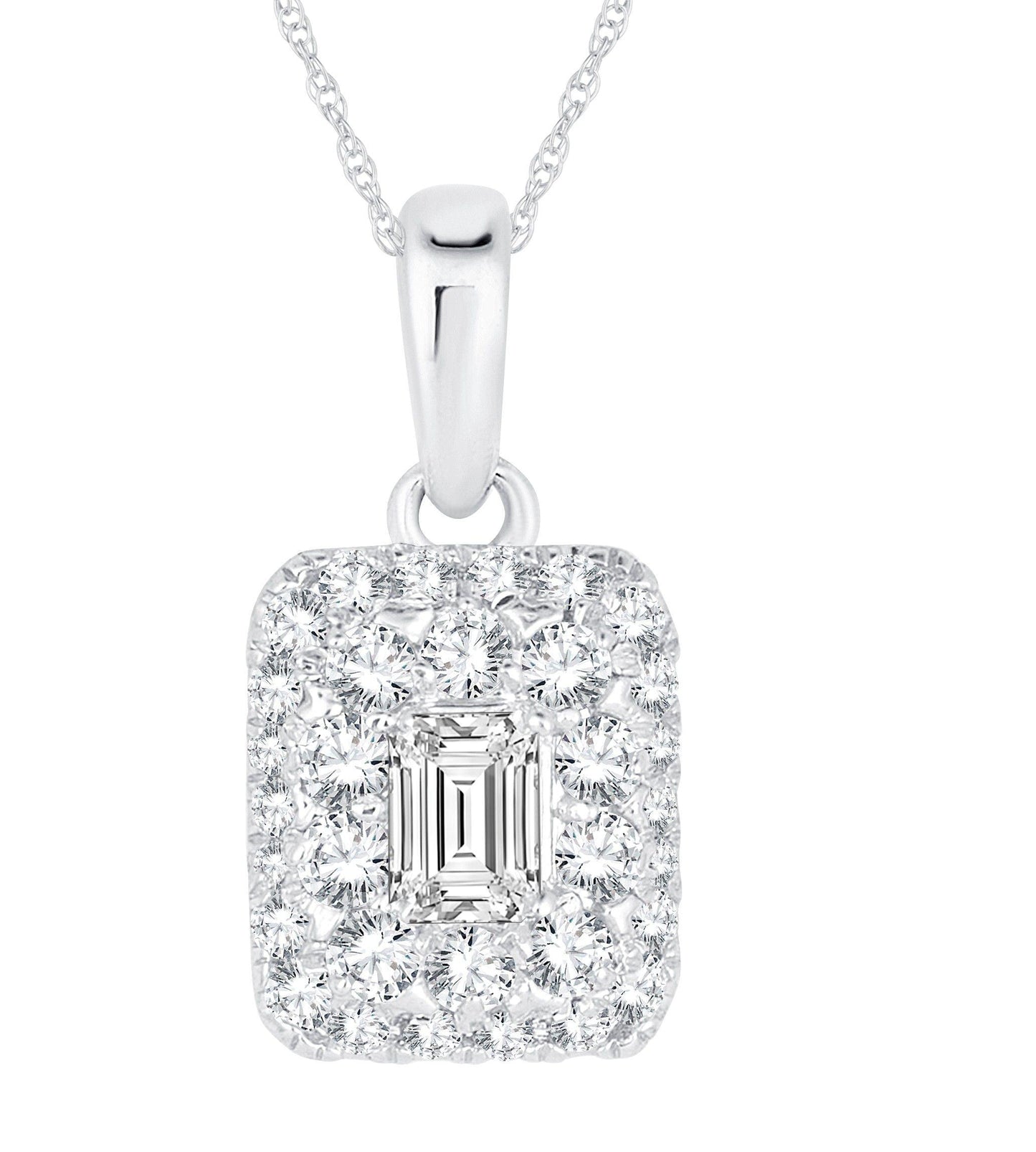 14k 0.50ct Diamond Pendants - Johnny Dang & Co