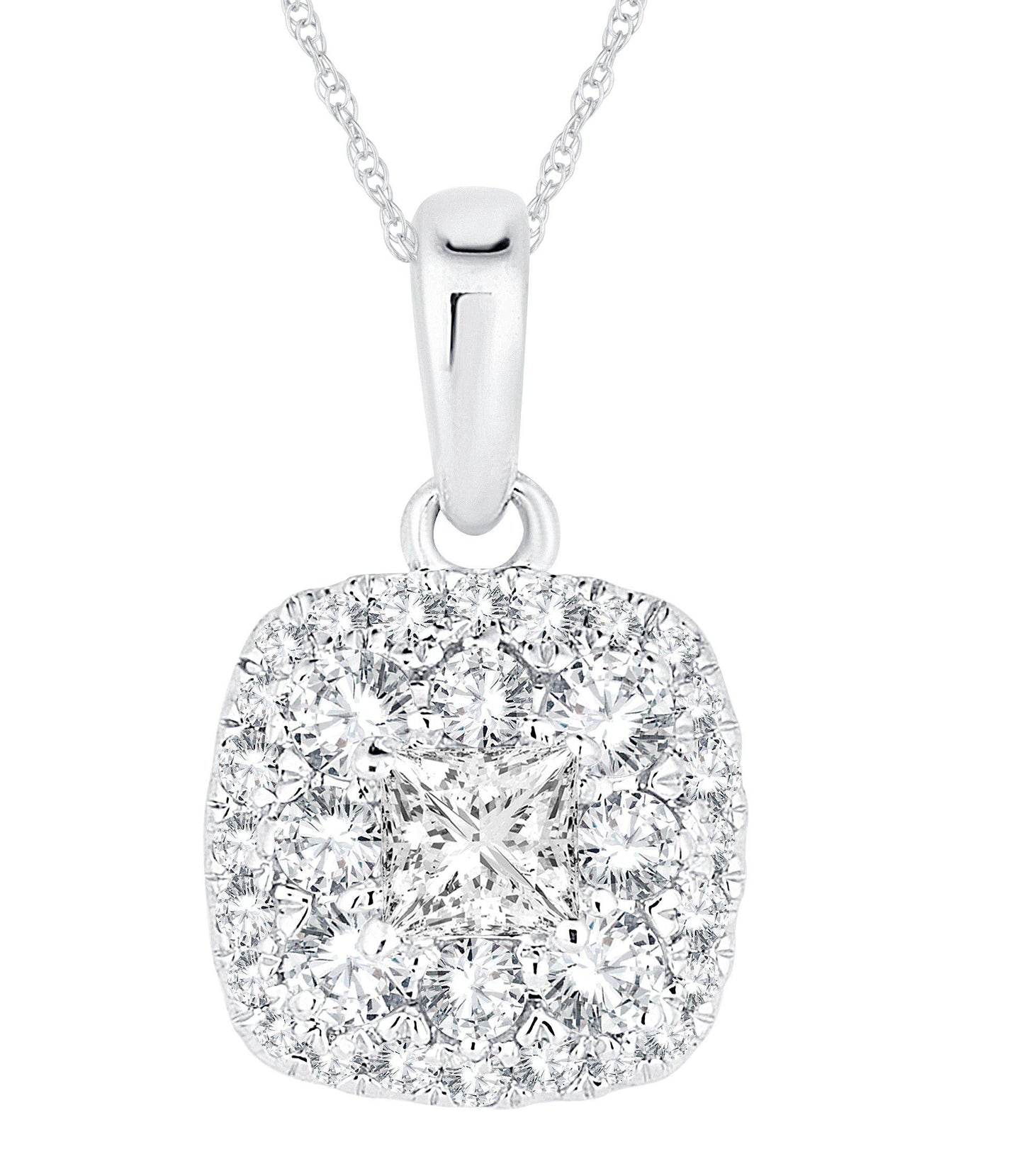 14k 0.50ct Diamond Pendants - Johnny Dang & Co