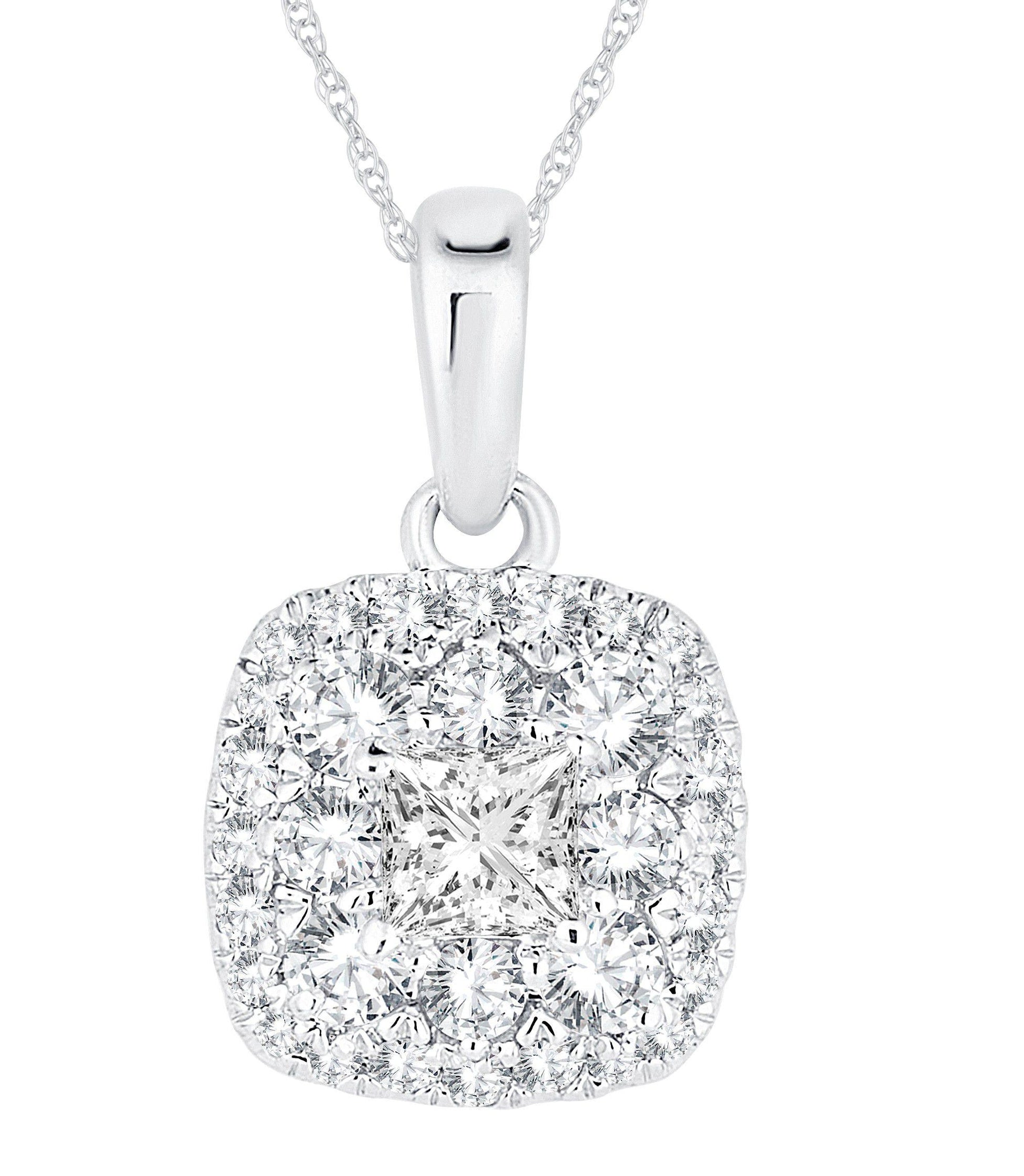 14k 0.50ct Diamond Pendants - Johnny Dang & Co