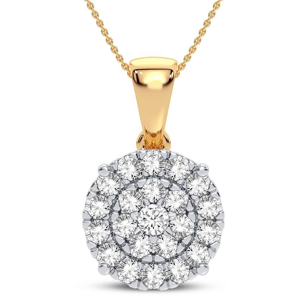 14K 1.50 CT DIAMOND PENDANT - Johnny Dang & Co