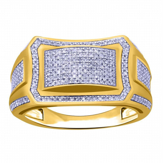 10K 0.44-0.57CT D-MICROPAVE RINGS - Johnny Dang & Co