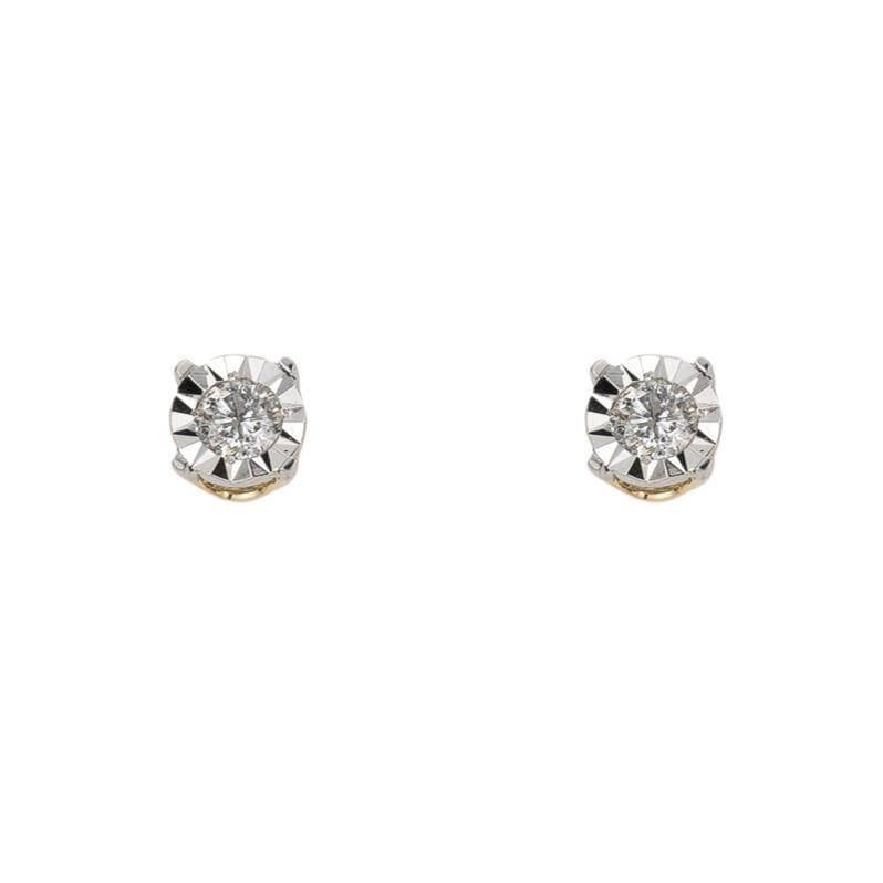 0.25CT Diamond Stud Earrings - Johnny Dang & Co