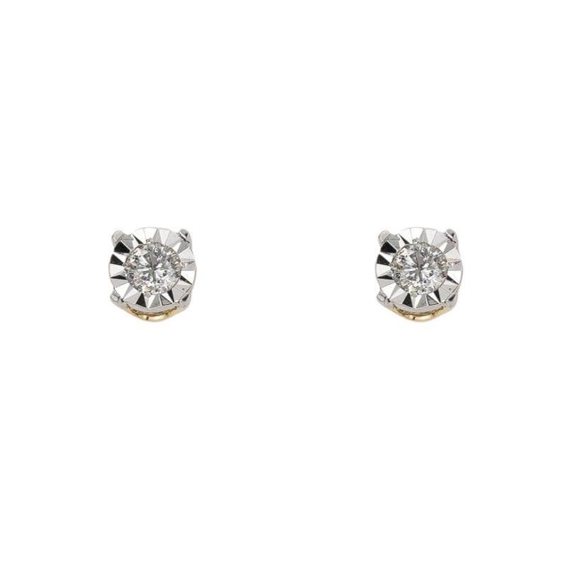 0.25CT Diamond Earrings - Johnny Dang & Co