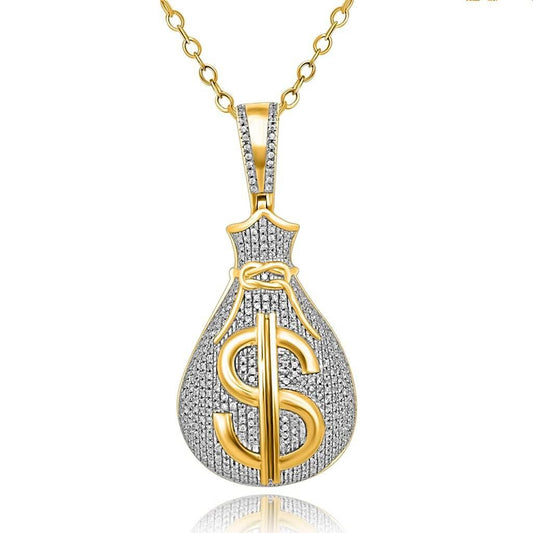 10K 0.79-0.92CT D-MONEY BAGS - Johnny Dang & Co