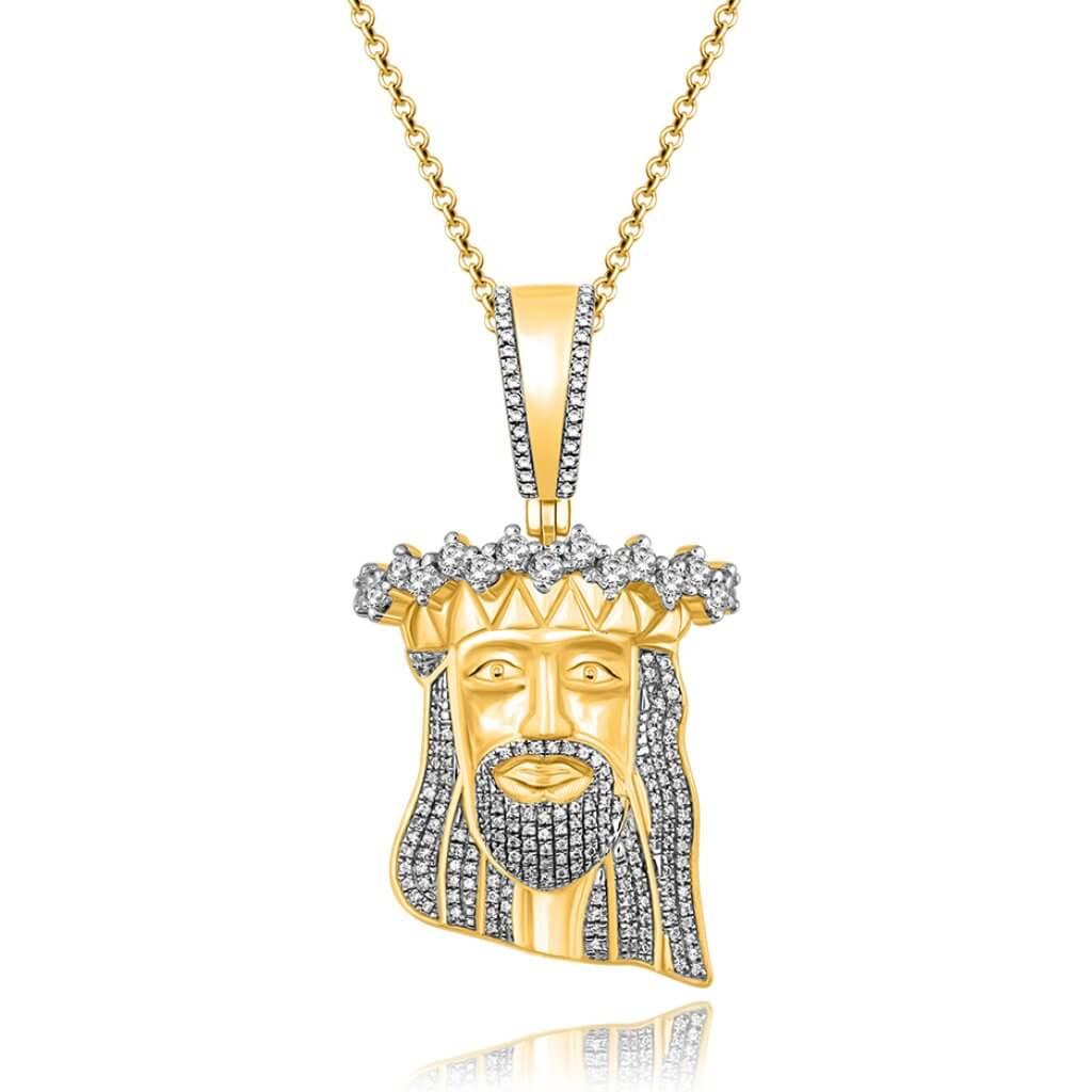 10K 0.90-1.00CT D-JESUS HEAD - Johnny Dang & Co
