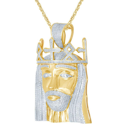 10K 1.72-1.80CT D-PENDANT MEN RDS MP - Johnny Dang & Co