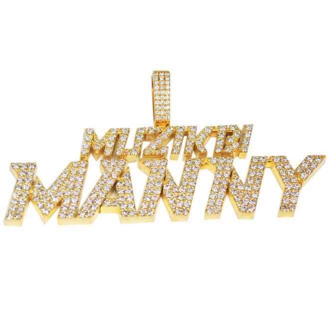 HardCore Font Diamond Pendant - Johnny Dang & Co