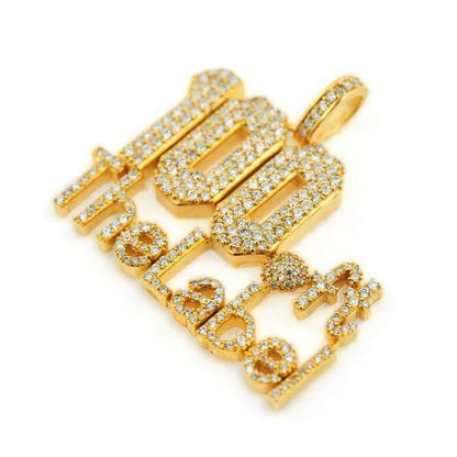 100 ft The Label Diamond Pendant - Johnny Dang & Co