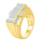 10K 0.40-0.42CT D-RING MENS RDS MP - Johnny Dang & Co