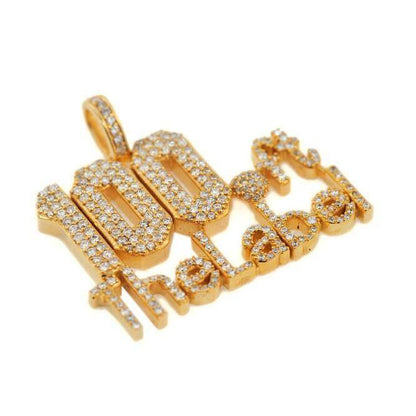 100 ft The Label Diamond Pendant - Johnny Dang & Co