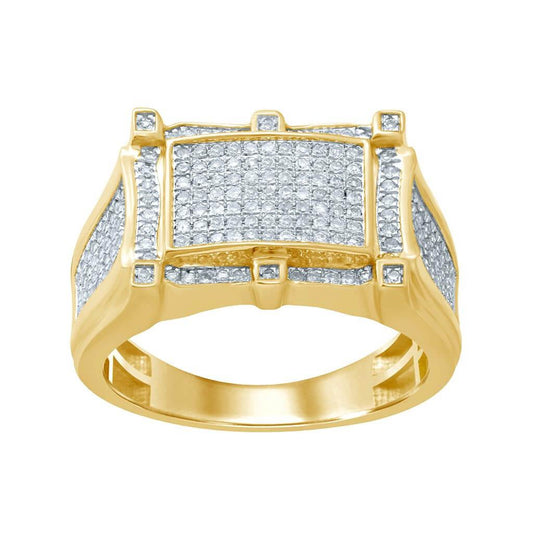 10K 0.60-0.67CT D-RING MEN RDS MP - Johnny Dang & Co