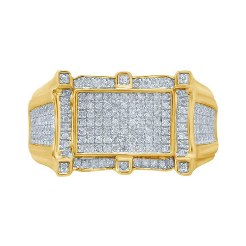 10K 0.60-0.67CT D-RING MEN RDS MP - Johnny Dang & Co