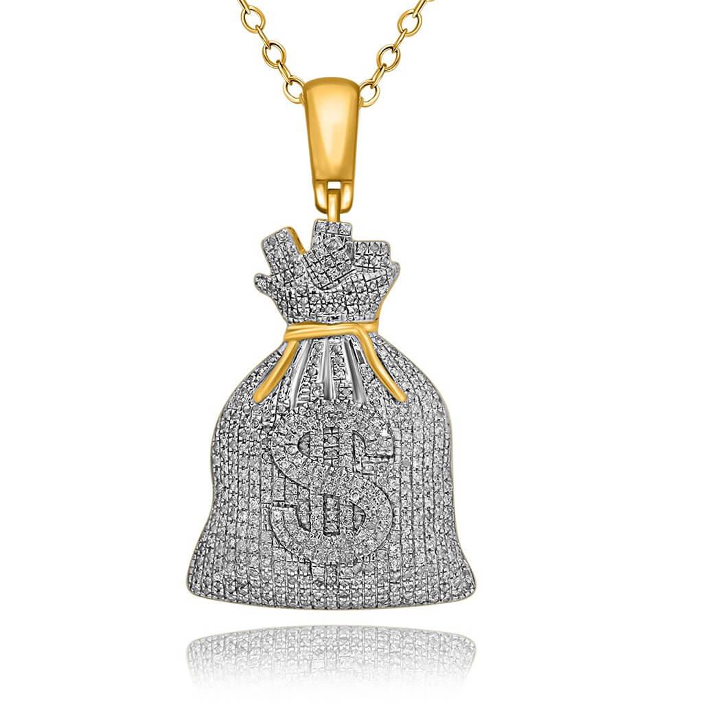 10K 0.54-0.68CT D-MONEY BAGS - Johnny Dang & Co