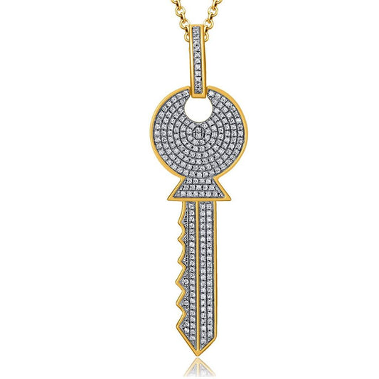 10K 0.49-0.54CT D-KEY CHARM - Johnny Dang & Co