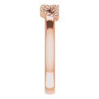 JDTK-SP124627-14K 0.25 CTTW Diamond Heart Ring - Johnny Dang & Co